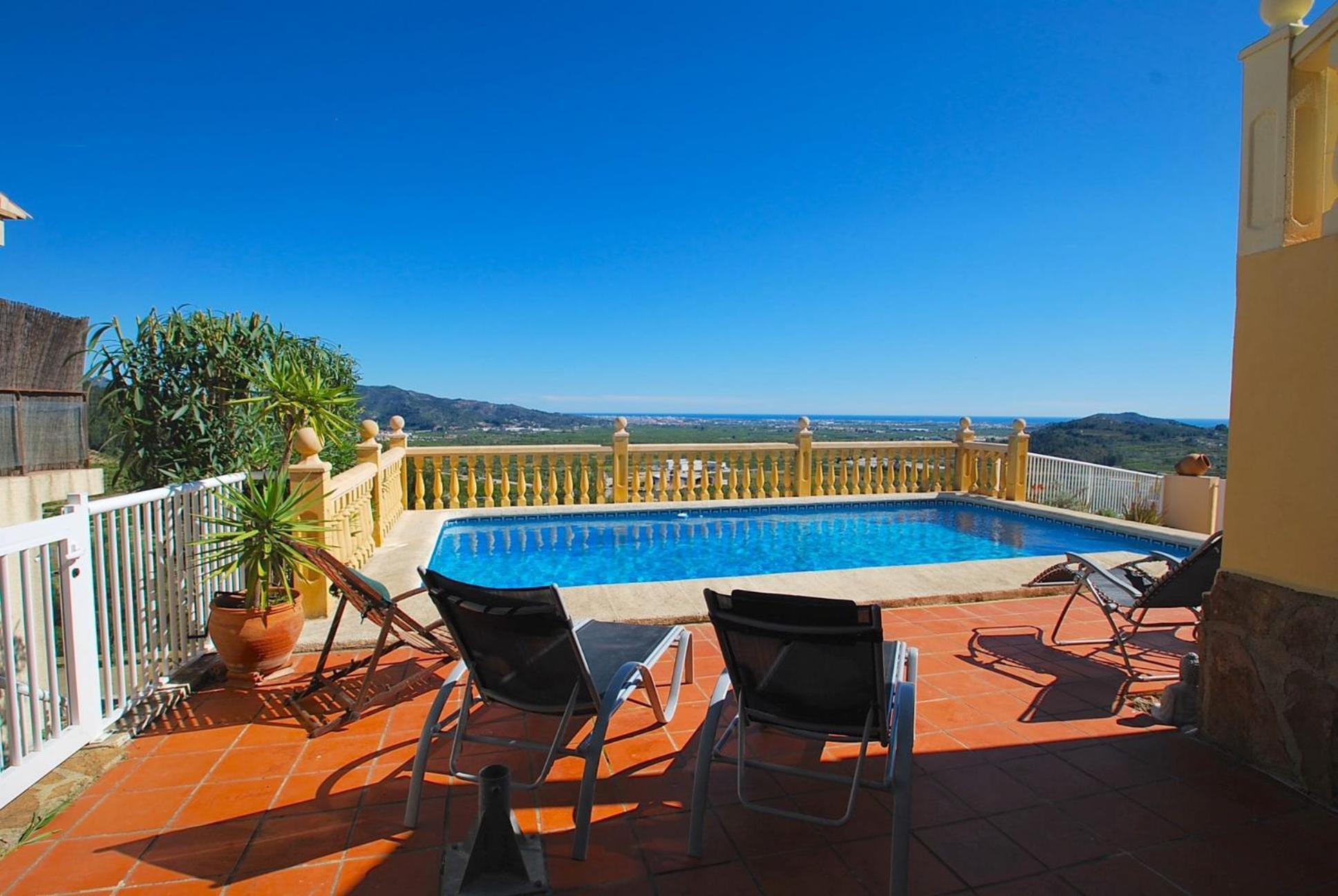 Holiday Villa With Breathtaking Sea- And Panoramic Views And Private Pool Ador Exterior photo