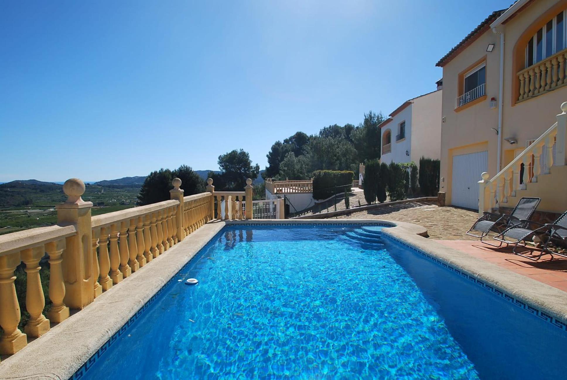 Holiday Villa With Breathtaking Sea- And Panoramic Views And Private Pool Ador Exterior photo