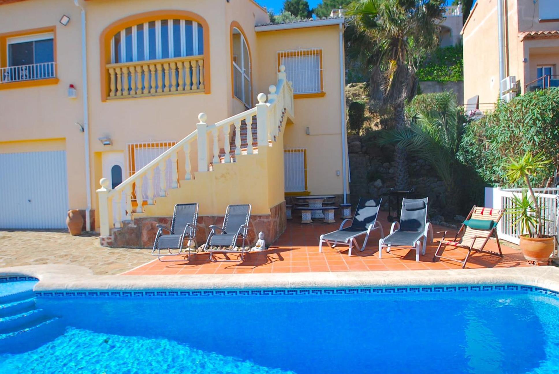 Holiday Villa With Breathtaking Sea- And Panoramic Views And Private Pool Ador Exterior photo