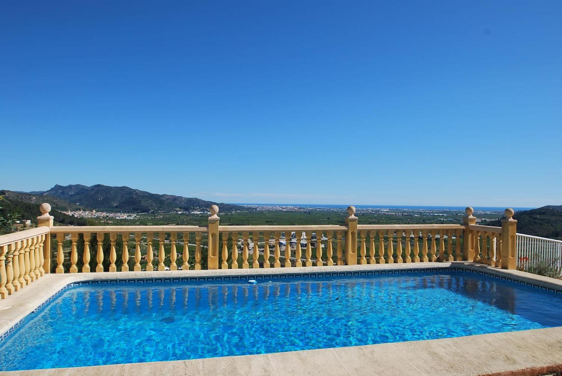 Holiday Villa With Breathtaking Sea- And Panoramic Views And Private Pool Ador Exterior photo